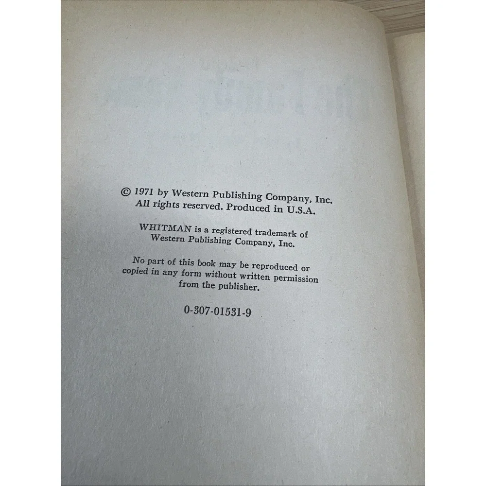 The Family Name by Jan Washburn‎  Whitman Hardcover 1971 good condition